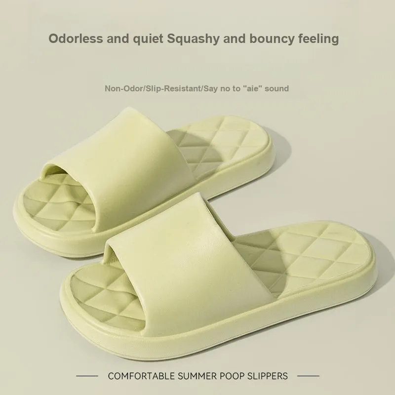 LUNNIFEIYA EVA Slippers Summer Home Use Platform Bathing Slip Resistant Indoor Home Quiet Slippers Shoes-3
