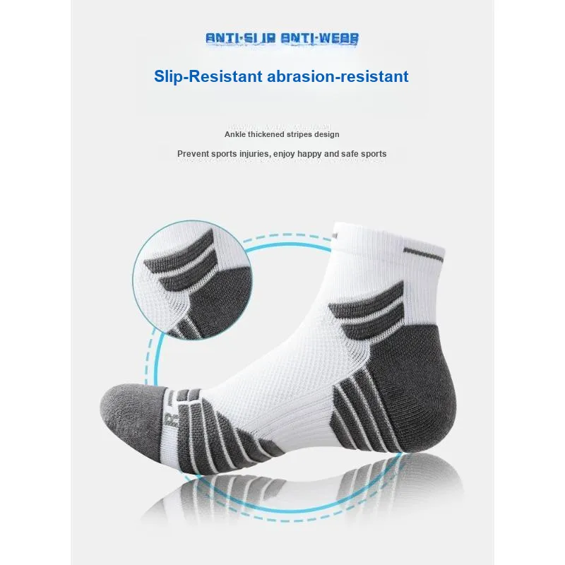 SALOATO Basketball Socks Men's 5 Pack-38