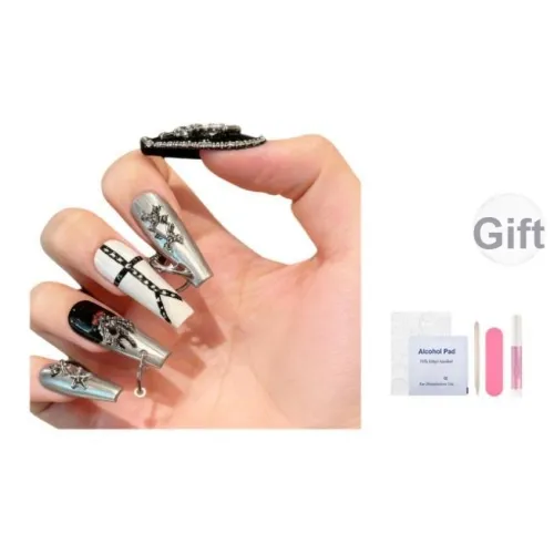 Song Biography Панк Осветляющий False Nail Средний LADDER 25 мм
