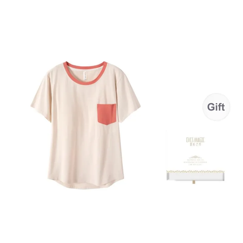 XIA.WA.ZHI.XIU Pajama Top Women's Gift Box Set-15