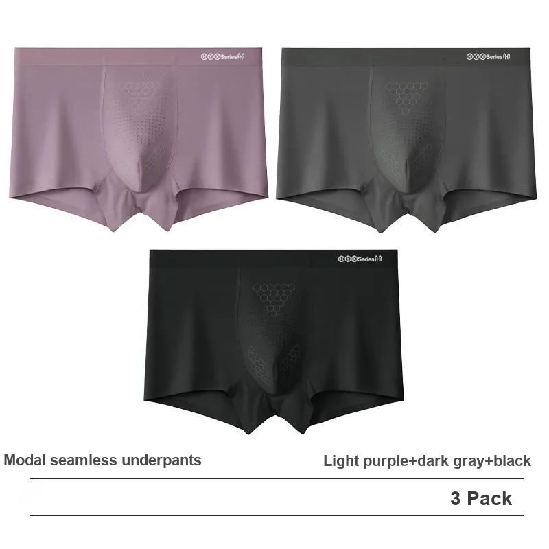 H YXIANG Underpants Men's 3 Pack-9