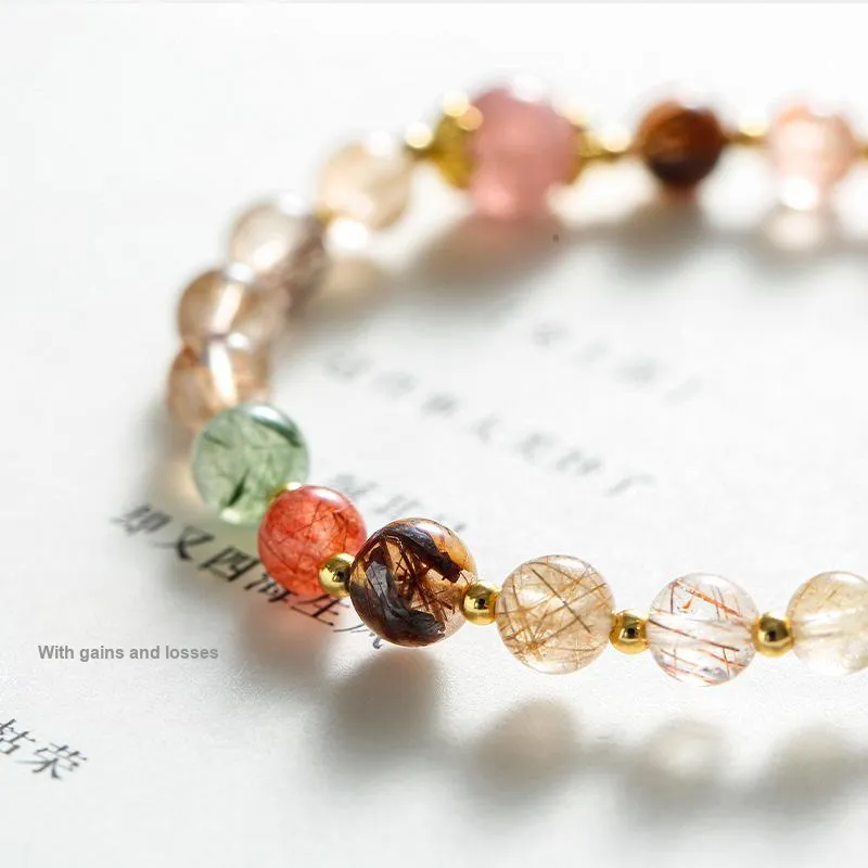 JUICY GRAPE Crystal Jade Bracelets Women's-4