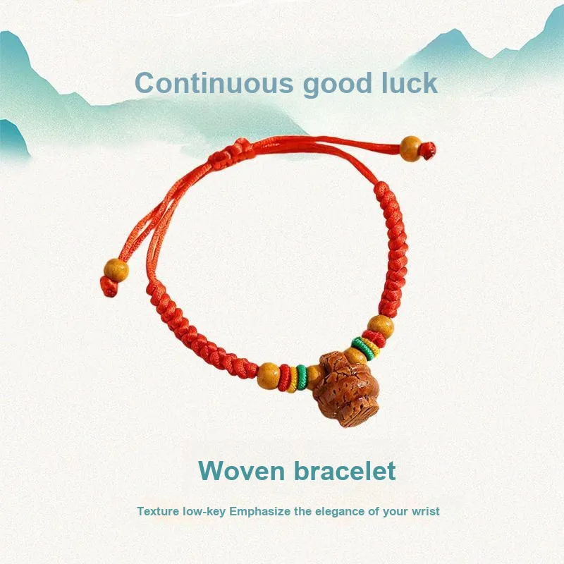 Blooming Petals Peach Pit Bracelets Unisex-4