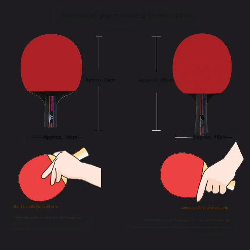 BO KA Ping Pong Paddles-1