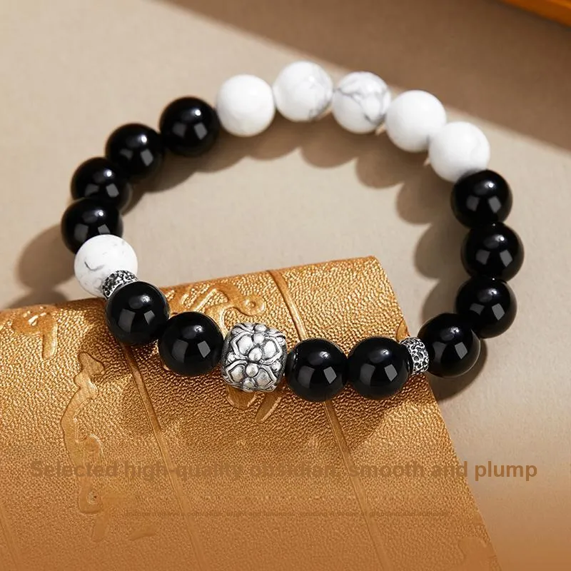 Lao Feng Xiang 999 Fine Silver Bracelets Men's-5