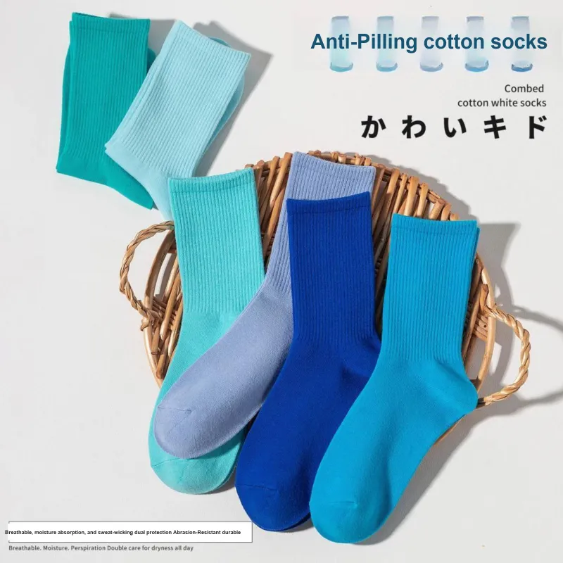 XXLLG Mid Calf Socks Women's 3 Pack-1