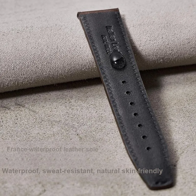 IStrap Global Compatibility Watch Band 20/22mm Cowhide Leather Material-18