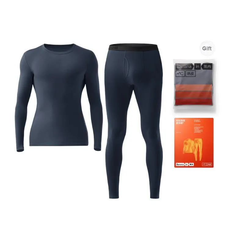 Bananain Red Plan Series Thermal Set Unisex-16