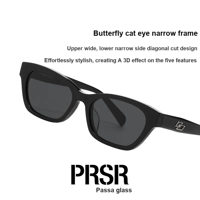 Prsr Plate Frame Butterfly Sunglasses Unisex-2