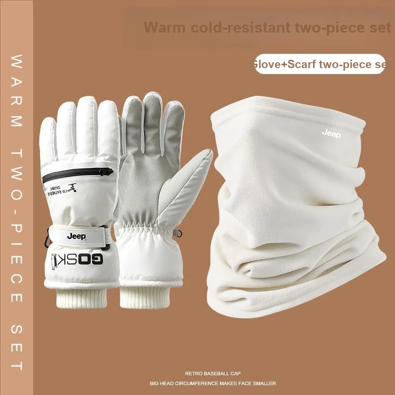 Jeep Touchscreen Available Sports Gloves Men's-8