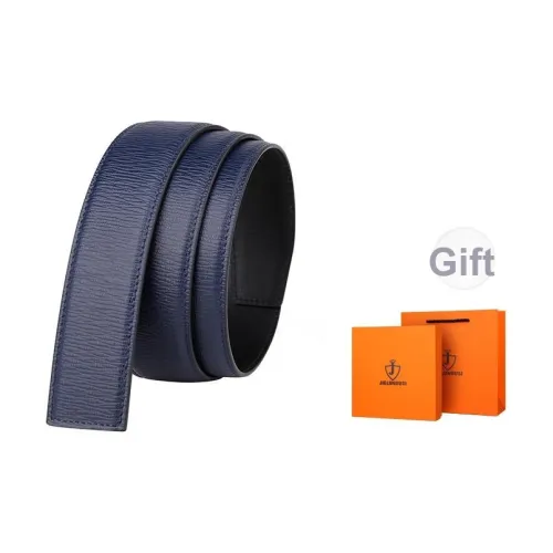 Jaylen Oos Ремни из лощеной коровьей кожи Мужской 3,5 3,8 см