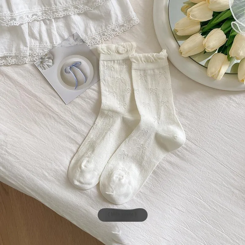 Gentle Welcome Mid Calf Socks Unisex Combo Set-6