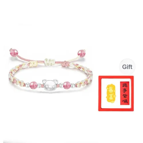 Chongqing Gold Store S999 Fine Silver Bracelets Unisex
