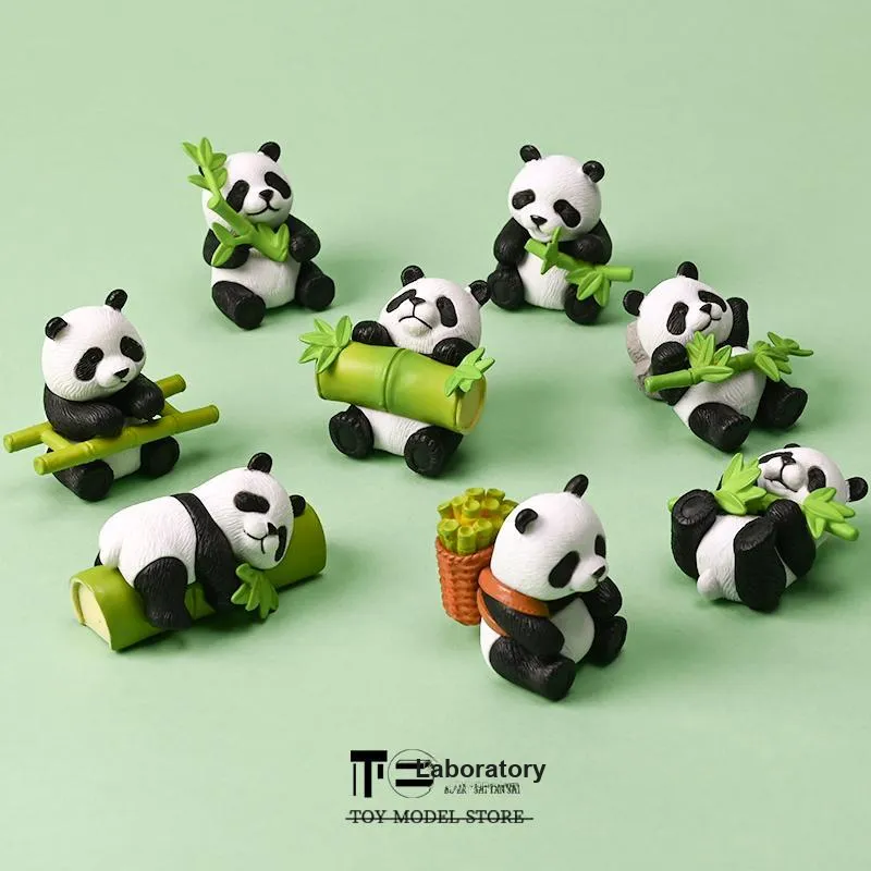 Watermelon Vine Mini Simulation Cute Bamboo Panda Animal Bonus Gifts-1
