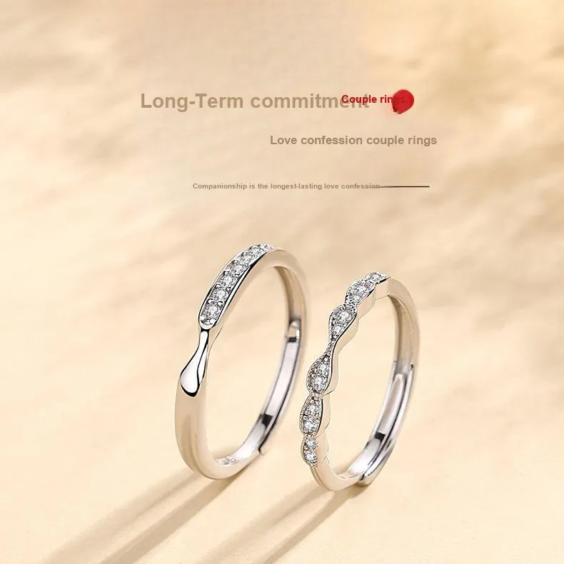 LAA 925 Sterling Silver Rings Unisex-3