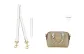 Coach Rowan18 Milk Tea Shoulder Strap 65cm[Includes Metal Protective Loop]
