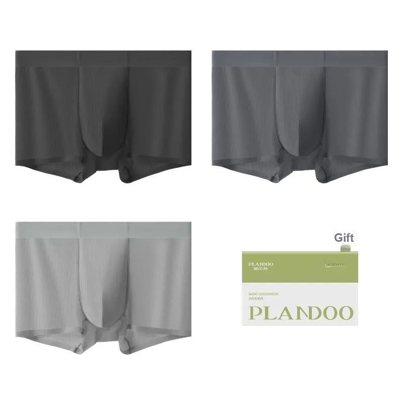 PLANDOO Underpants Men's Shopping Bag 3 Pack-2