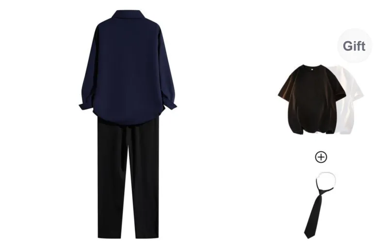 LA'T.WEEKEND Shirt Matching Set Unisex-17
