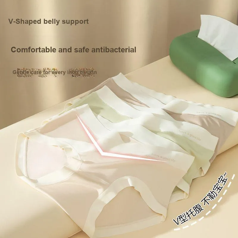 YUZHAOLIN Underpants Women's 1 Pack Apricot-1