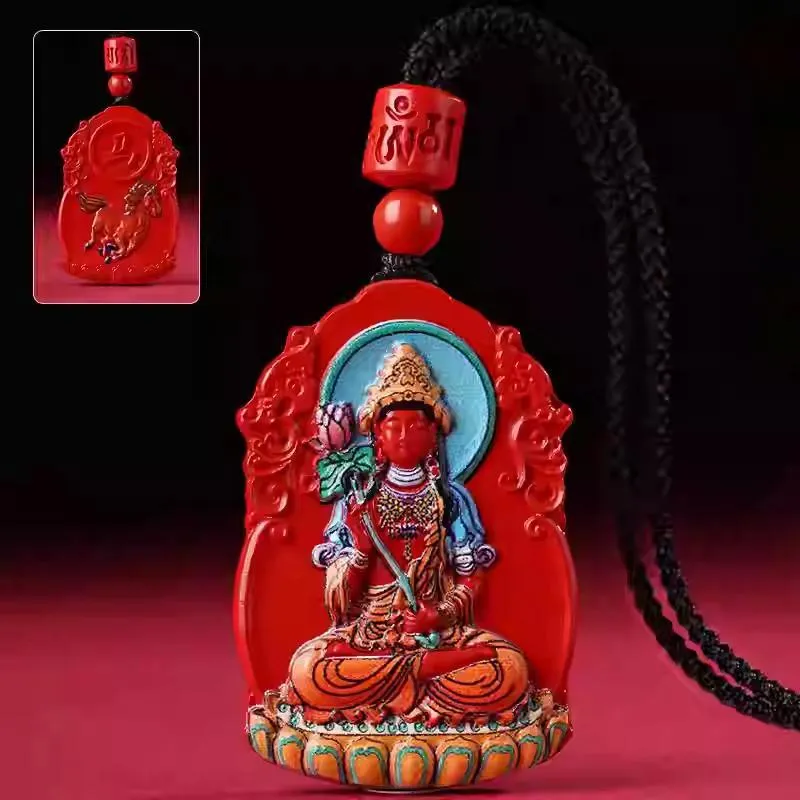 Sima Is Ethereal Cinnabar Pendants Unisex-13