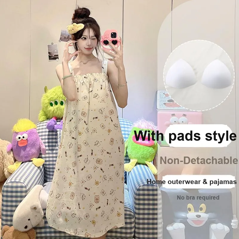 OUSHIBO Nightgown Women's Image Color-3