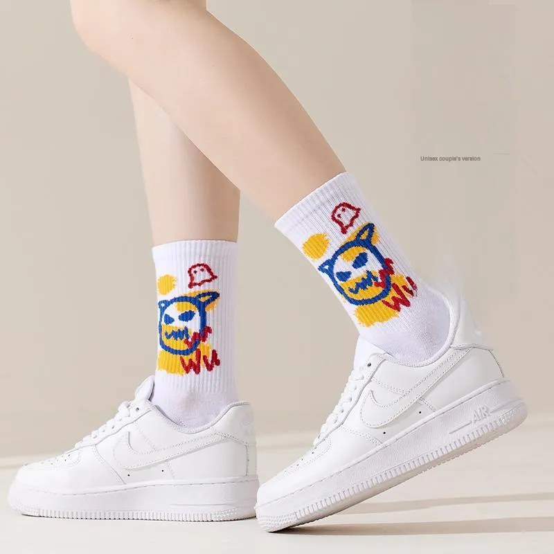MIIOW Trend Party Series Mid-Calf Socks Unisex 5 Pack-10