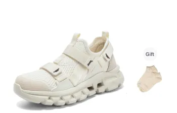 Jeep Breathable And Lightweight Low Top Running Shoes Women's White Gray