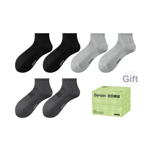 ZEROIN Низкие носки унисекс коробка 6 пар