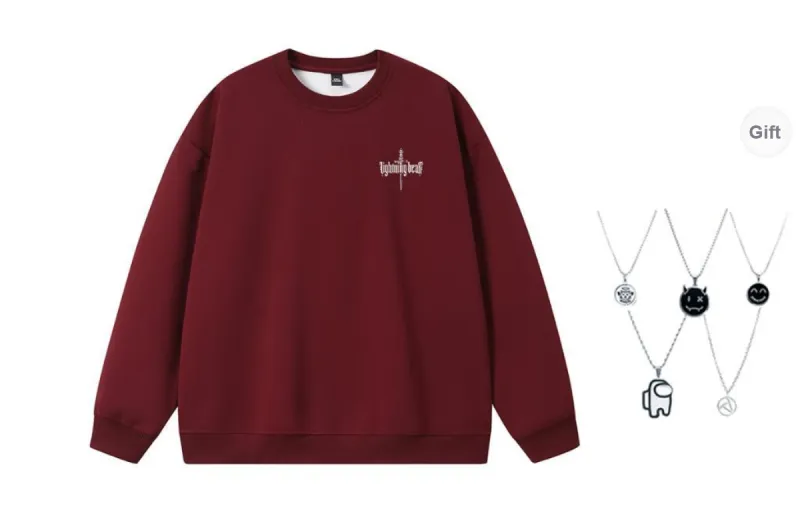 LIGHTNING BEAR Sweatshirt Unisex-13