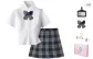 White Shirt (Slim Fit)+Berlin Spring (Adjustable Waist) Comes with Small Item+Hanging Tag