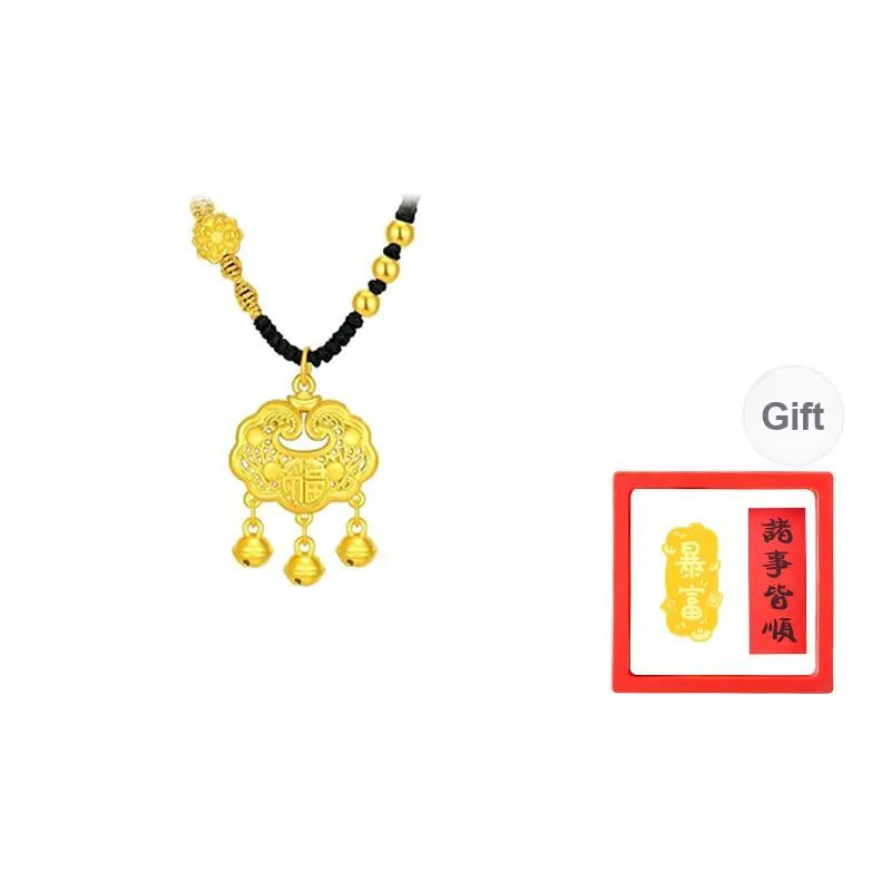 Chongqing Gold Store S 990 Silver Necklaces Unisex-0