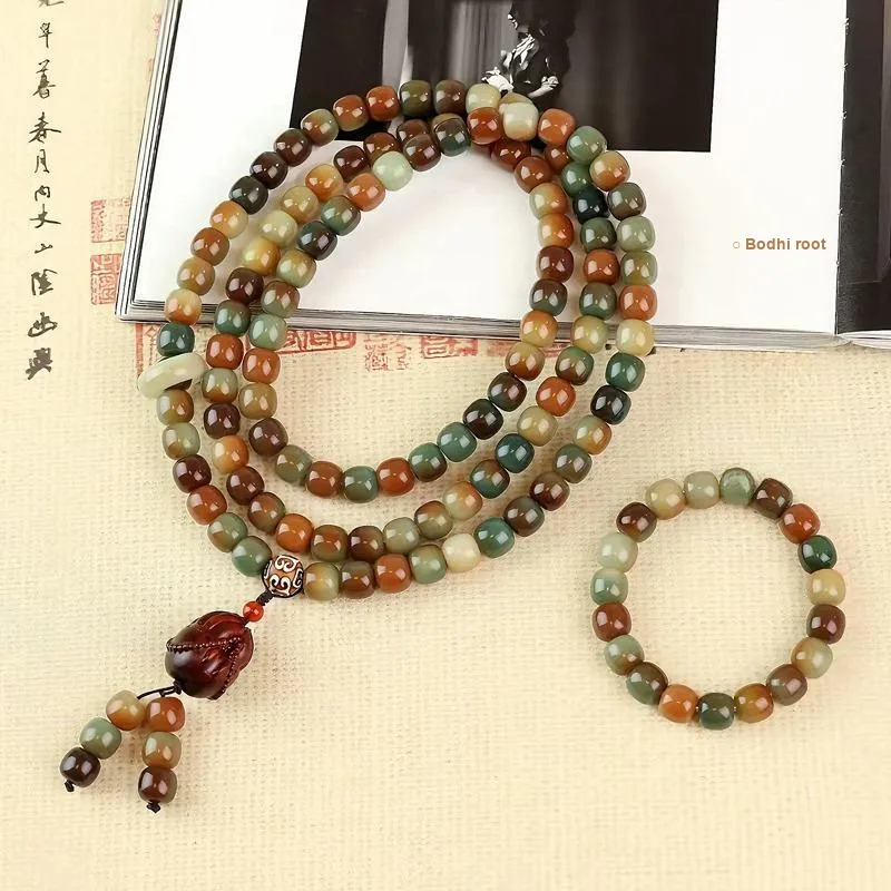 COISE Bodhi Root Bead Chain Unisex-3