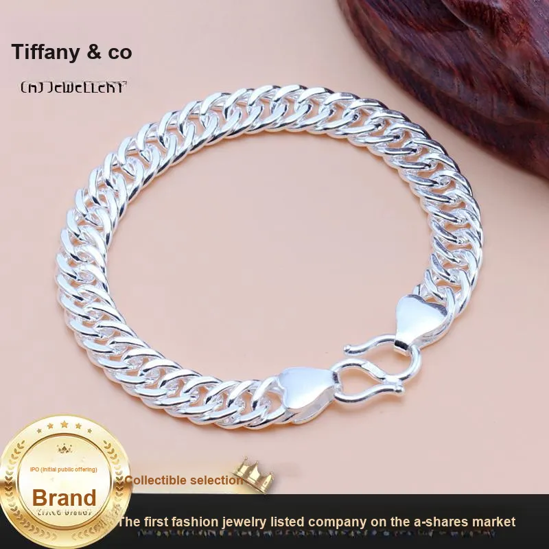 CHAOHONGJI Sterling Silver Bracelets Men's-1