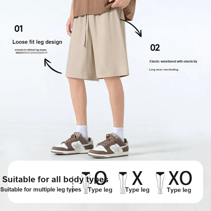 Red bean Casual Shorts Unisex-11