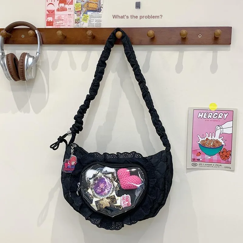 SUN EARTH &U Nylon Fabric Crossbody Bag Regular Women's Multicolor-14