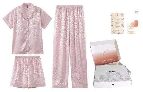 WANANNI Pajama Set Women's Pink
