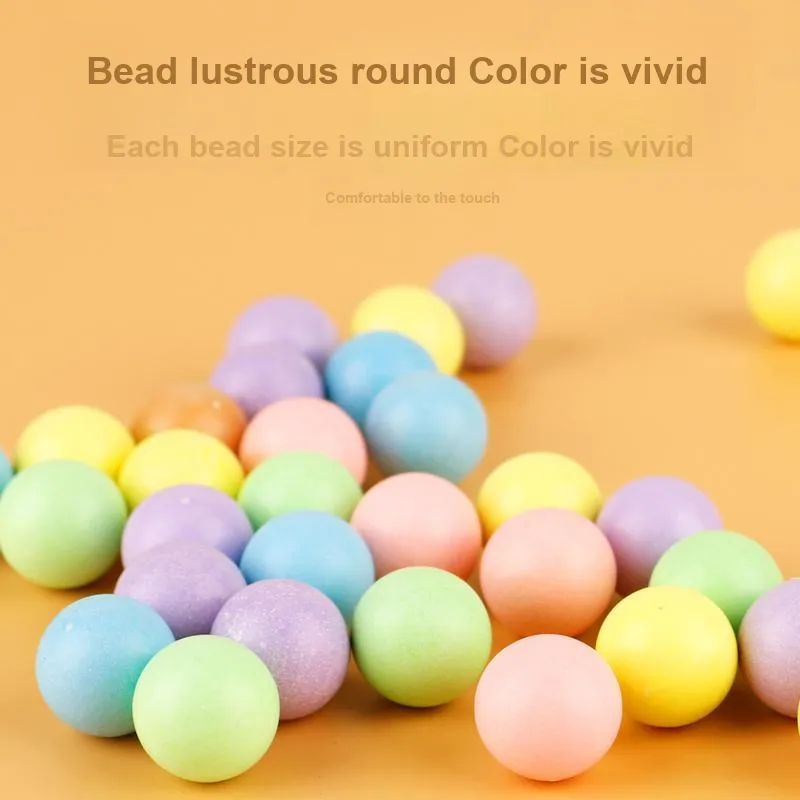 ZIHU Jump Ladder And Flying Chess Acrylic Bouncy Balls 60 Pcs Board Games-2