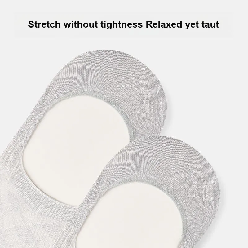 Primeet No Show Socks Men's 5 Pack-3