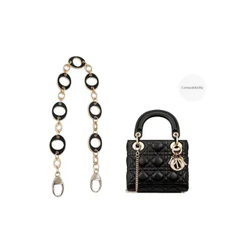 Pure Copper Bag Chain Shoulder Strap Women's Multicolor
