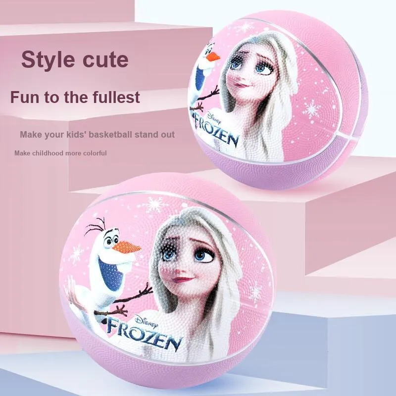 MESUCA x Disney Rubber Basketball Pink Size 4 Ball Training Kids'-3