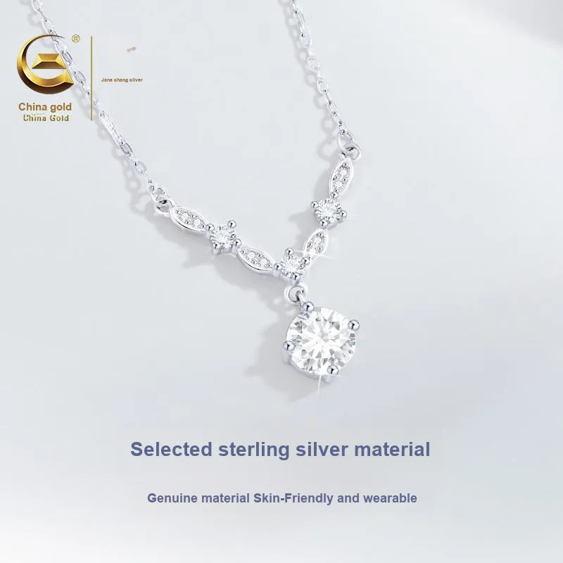 ZSY 999 Fine Silver Necklaces Women's-3