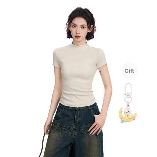 Princess Berdele Set in Sleeve T Shirt Women's Apricot+Giveaway