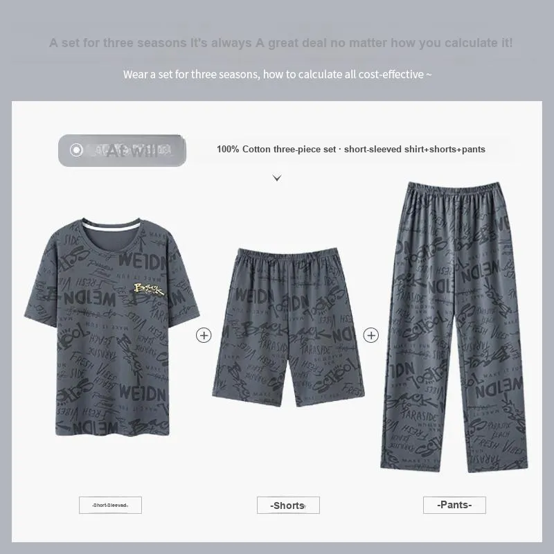MIIOW Men Pajama Sets-4
