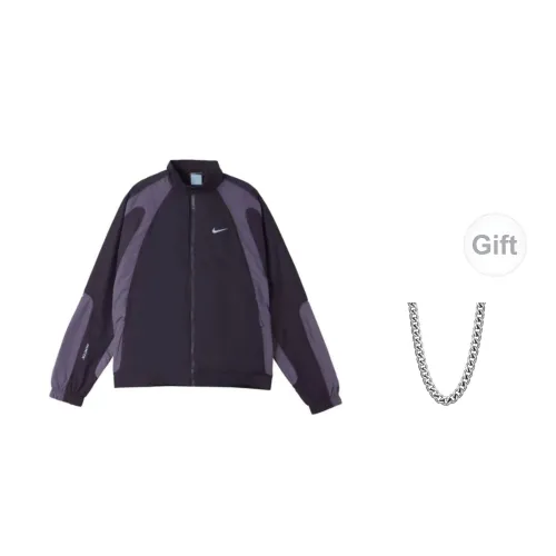 Nike Jackets Men Purple With Free Necklace