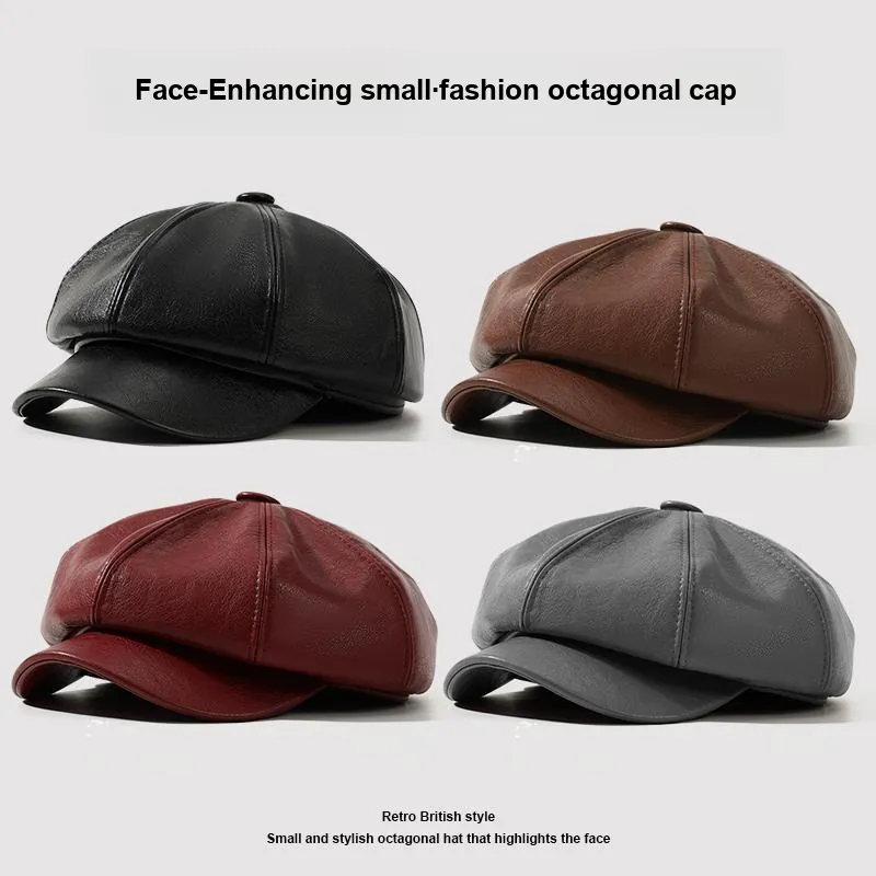 Shizhu Polyester Berets Women's-1