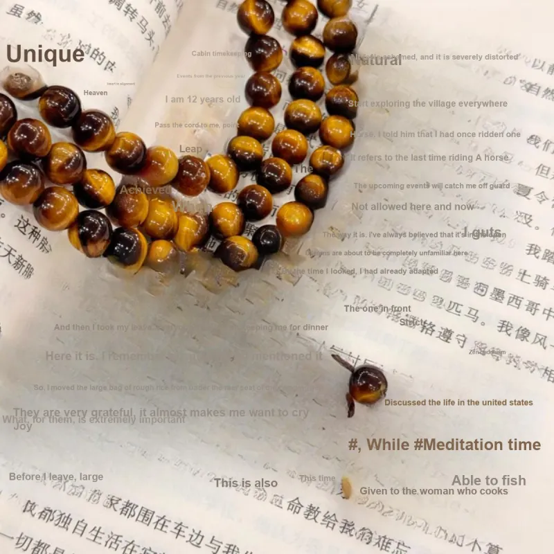 ZKY Tiger's Eye Stone Bracelets Unisex-1