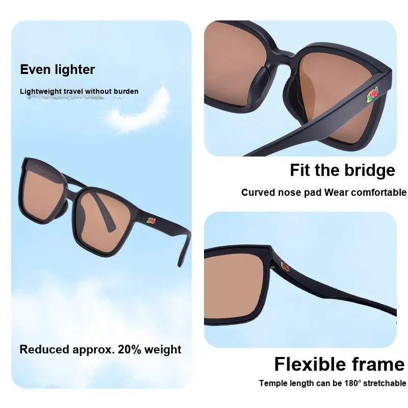 LUKI TR90 Square Sunglasses Kids'-11