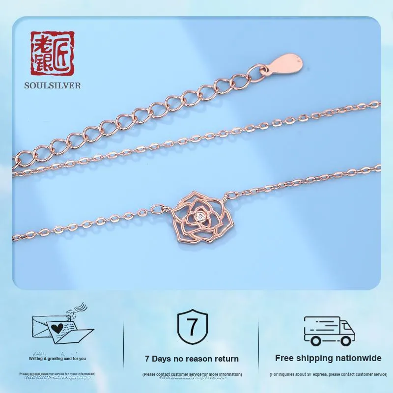 LAOYINJIANG S925 Silver Necklaces Women's-4