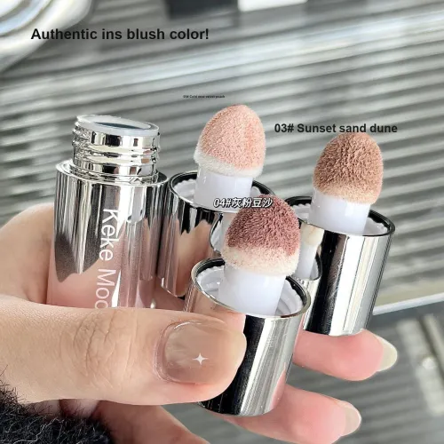 KEKE MOOD Мягкий и Шелковистый Кашемир Velvet Blush Жидкий Смоки PROOF Легко Смесь Корректирующий Тон Кожи Питательный