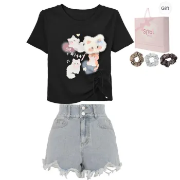 SNBL Casual Suits Women's T Shirt+Pants